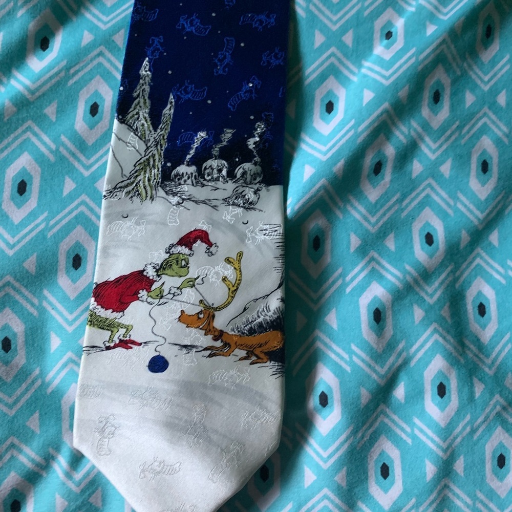 Vintage Grinch tie